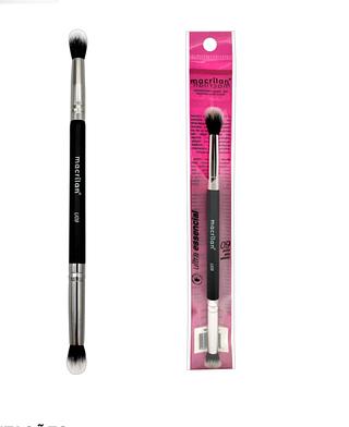 Pincel para esfumar 2em1 linha Ultra essencial/ dz (U09) Macrilan