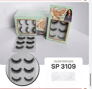 Cilios posticos C/3paris SABRINA SATO