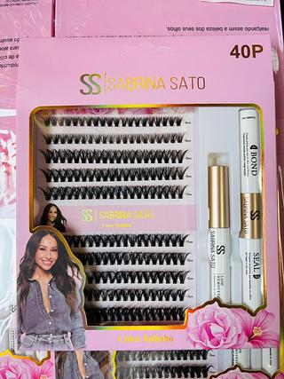 Cilios posticos 40P/12pcs SABRINA SATO