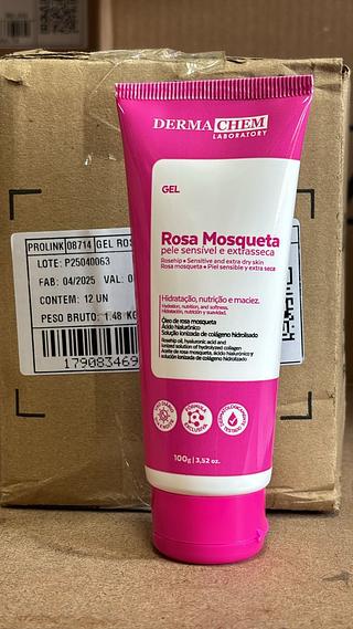 Gel rosa mosqueta /12pcs DERMA CHEM