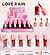 Lip Gloss /24pçs LOVE RAIN