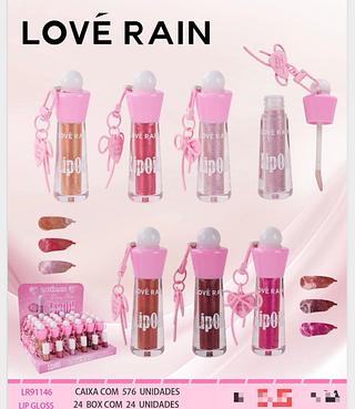 Lip gloss c/24pcs LOVE RAIN
