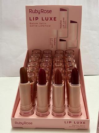 Batom Lip Luxe (tem provador) /24pcs RUBY ROSE