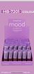 Lip gloss colour lips Mood/ 36pçs (HB-7201) Ruby rose