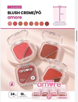Blush Creme/Po c/24pcs Pink 21
