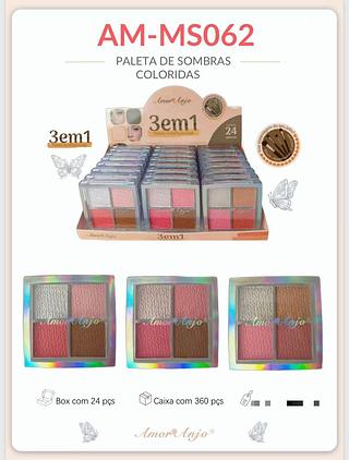 Paleta de sombras /24pcs AMOR ANJO
