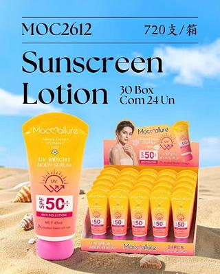Sunscreen lotion c/24pcs MOCOALLURE