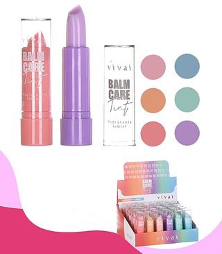Hidratante Labial Balm Care Tint/36UNID Vivai