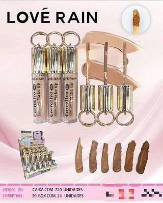 Corretivo Liquido c/24pçs Love Rain