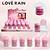 Blush Liquido com Esponja /24pcs (LR-5628) LOVE RAIN