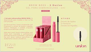 Gel para Sobrancelhas 4ml C/24PCS Ruby Rose