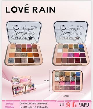 Paleta de Sombras c/12pçs Love Rain
