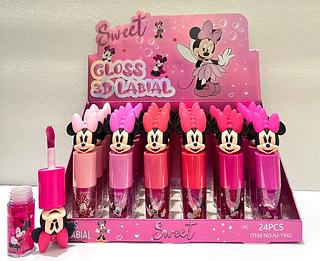 Gloss Labial 3D C/24pcs BEST SHOPEE