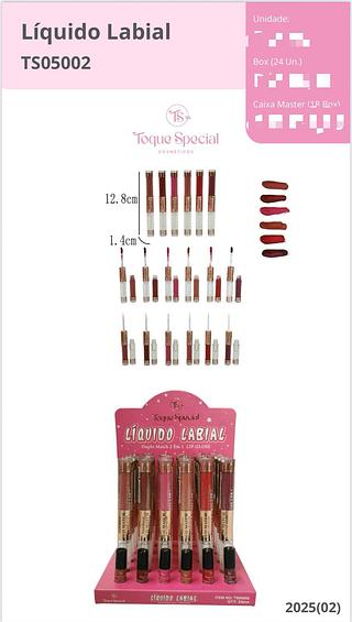 Liquido Labial c/24pcs TOQUE SPECIAL