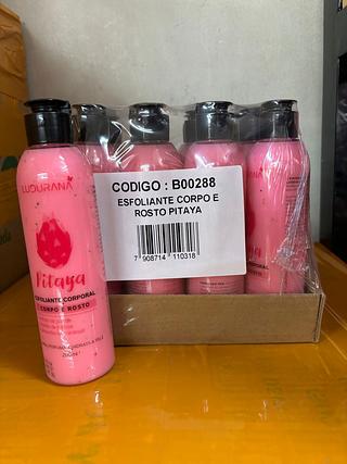 Esfoliante corpo e rosto pitaya c/12pcs (B00288) LUDURANA