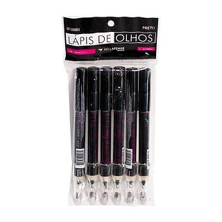 Lapis de Olhos preto /6pcs BELLA FEMME