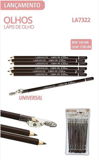 Lapis de olho Universal c/12pcs LABRANCHE