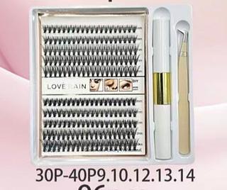 Kit cilios（tufinho）/12pcs 30p-40p LOVE RAIN