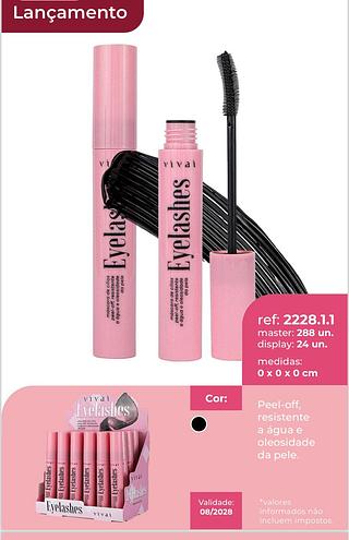 Mascara de cilios /24pcs VIVAI