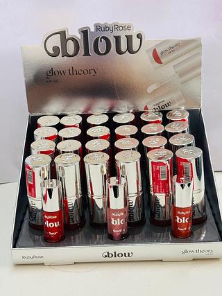 Lip oil glow theory blow /24pcs Ruby Rose