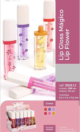 Lip gloss magico/ 24pçs VIVAI