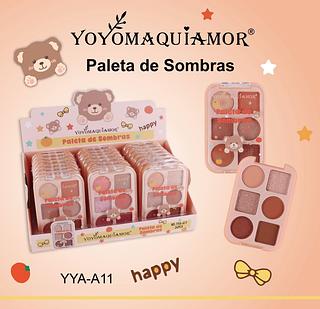 Paleta de sombras /24pcs Yoyo maquiamor