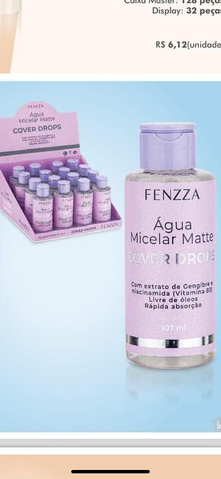Agua Micelar Matte Cover Drops c/16pçs（FZ51047) Fenzza