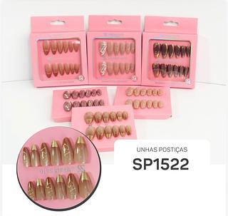 Unha postica em pvc c/12pcs SABRINA SATO
