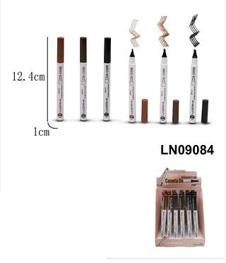 Caneta de sobrancelha fio a fio/24pcs Lua neve