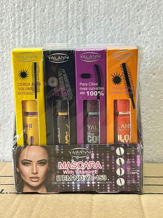 Máscara para Cilios c/12pçs Yalanni