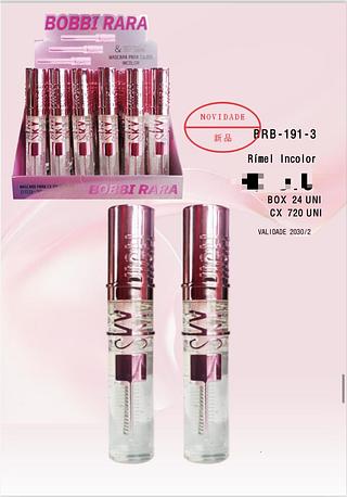 Rimel Incolor c/24pçs Bobbi Rara