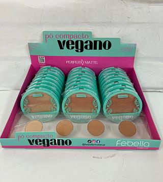 Po Compacto Perfeito Matte Vegano/ 24pcs FEBELLA