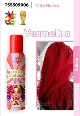 Tinta maluca (Vermelha) /6pcs Toque Special