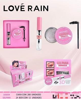 Gel para sobrabcelha c/12pcs Love Rain