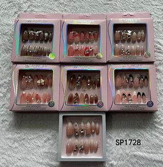 Unha postica em pvc c/12pcs SABRINA SATO