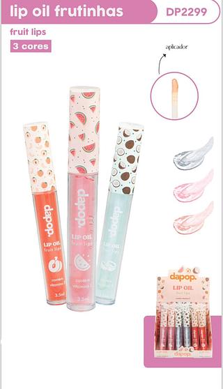 Lip Oil Frutinhas c/36pçs Dapop