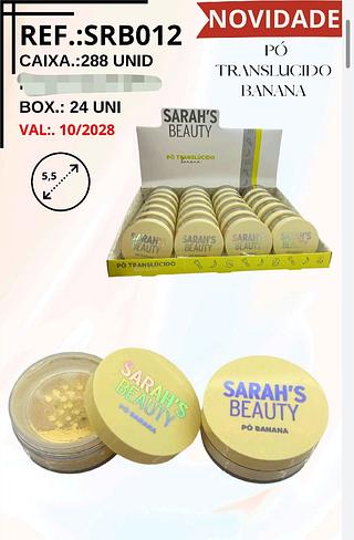 Po Translucido Banana C/24pcs Sarah´s Beauty
