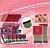 Blush em bastao com pincel c/24pcs YOYO MAQUIAGEM