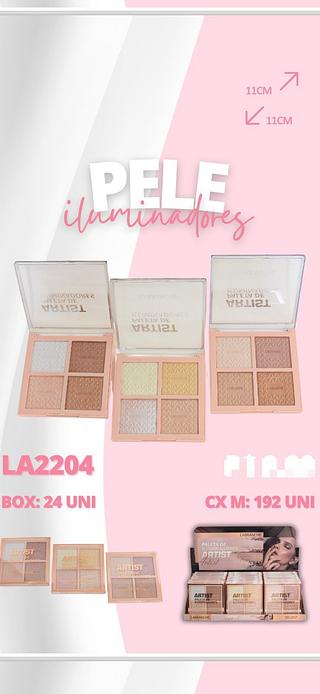 Paleta de Iluminador c/24pcs (LA2204) LABRANCHE