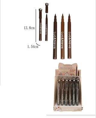 Delineado de olhos /24pcs Lua neve