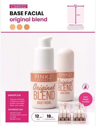Base facial c/12pcs PINK 21