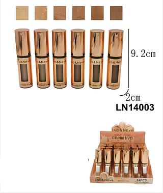 Corretivo liquido c/24pcs (LN14003) Lua&neve