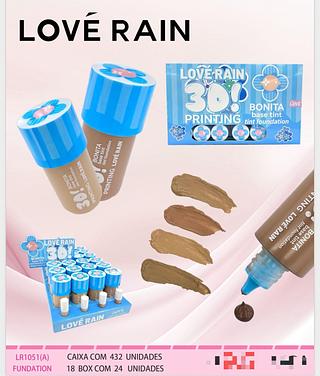 Base Liquido c/24pcs Love Rain