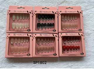 Unha postica em pvc c/12pcs SABRINA SATO