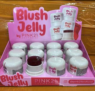 Blush jelly c/12pcs PINK 21