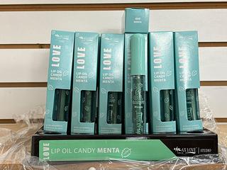 Lip oil candy menta /36un (604) MAX LOVE