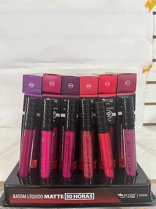 Batom Líquido 30hrs /48UNID (606-611)
