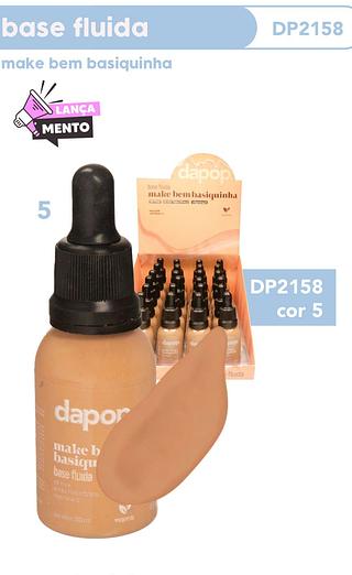 Base Fluida Vegano cor 5 c/24pcs DAPOP