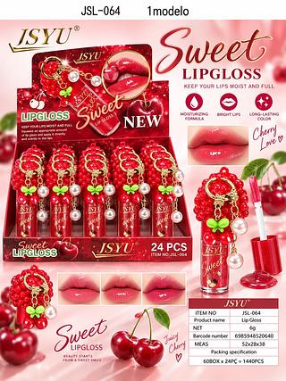 Lip gloss cherry /24pcs JSYU