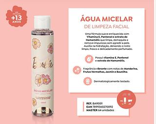 Água Micelar de Limpeza Facial Barbie c/16pçs Fenzza